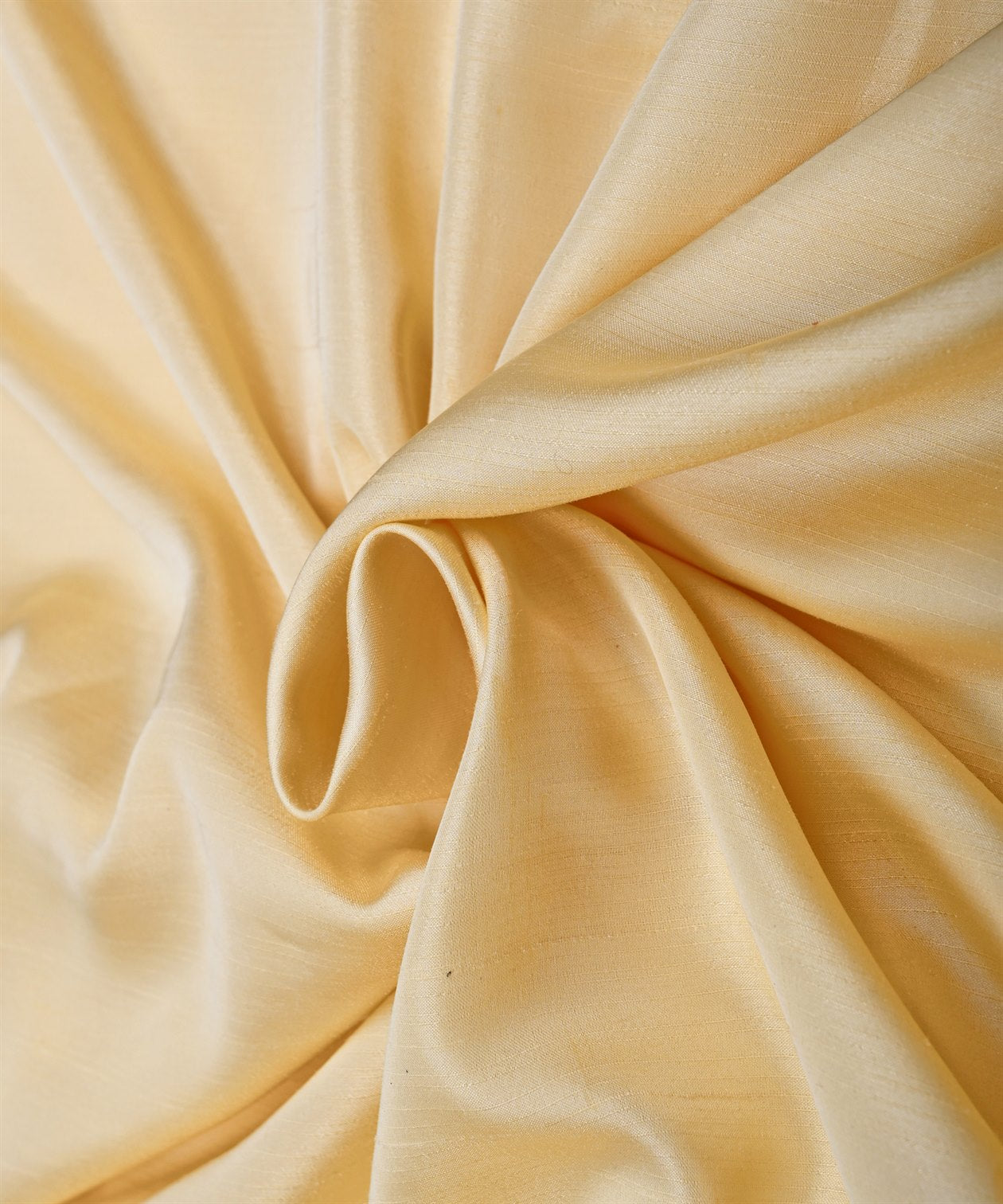 Light Biege Plain Satin Georgette Slub Fabric