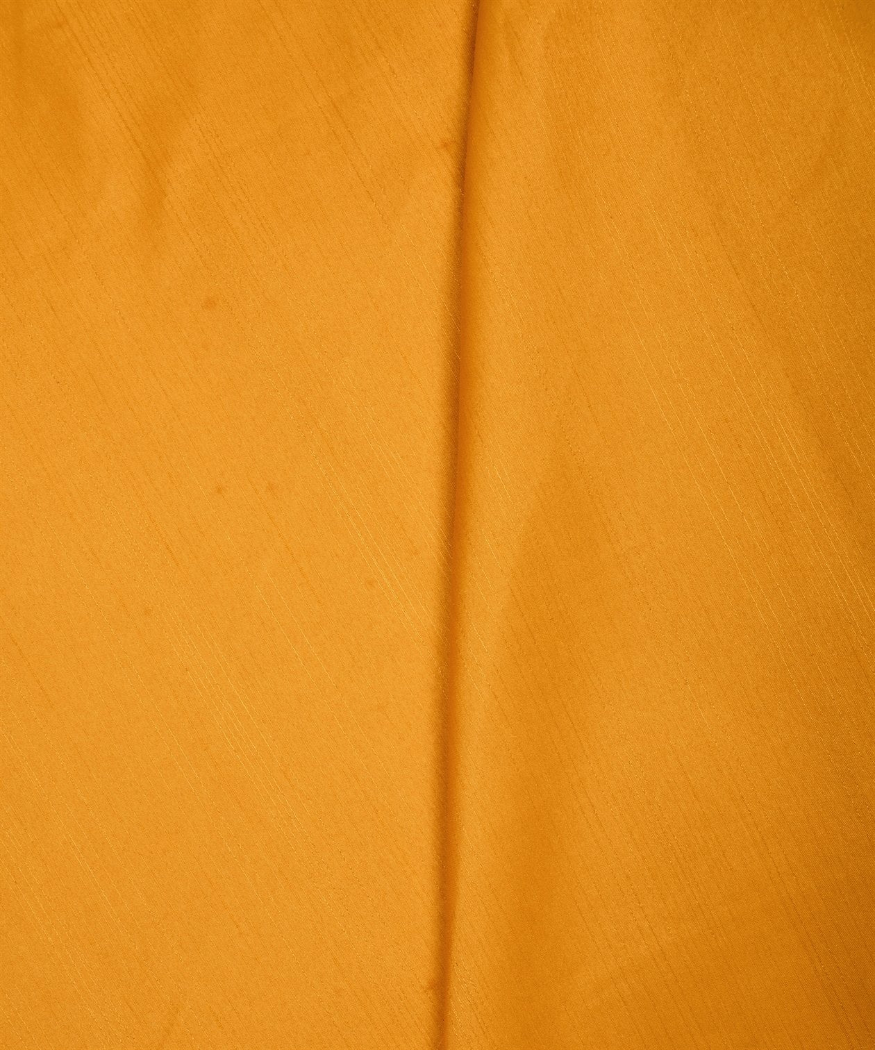 Mustard Yellow Plain Satin Georgette Slub Fabric
