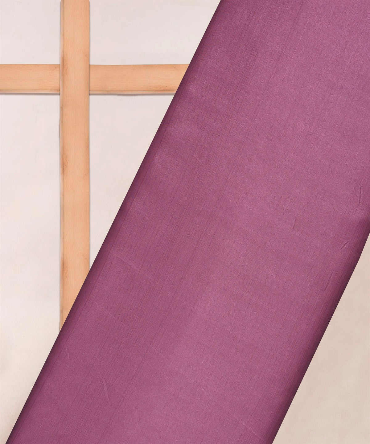 Onion Pink Plain Satin Georgette Slub Fabric