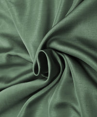 Sea Green Plain Satin Georgette Slub Fabric