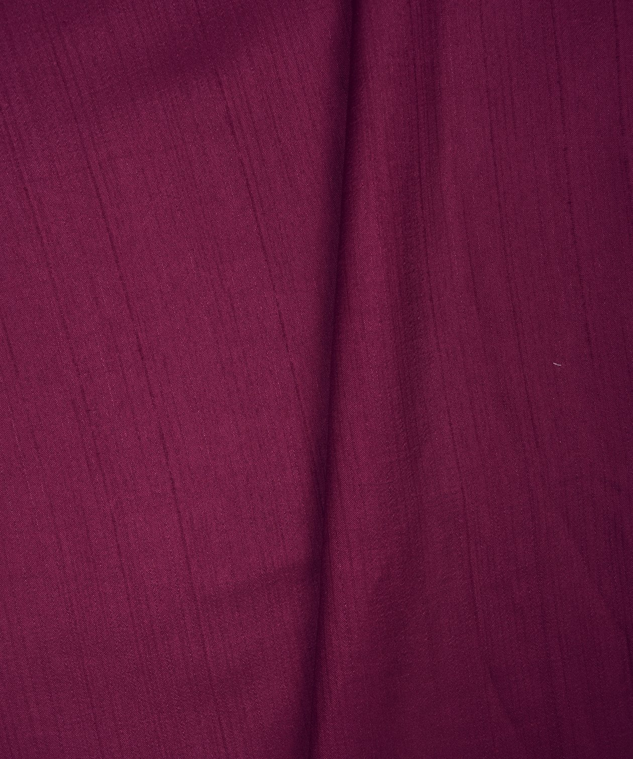 Wine Plain Satin Georgette Slub Fabric