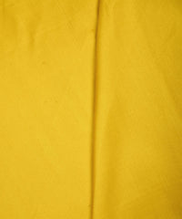 Yellow Plain Satin Georgette Slub Fabric