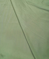 Olive Green Plain Dyed Satin Slub Fabric