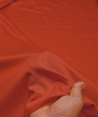 Burgundy Plain Dyed Semi Muslin Fabric