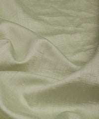 Olive Green Plain Dyed Semi Muslin Fabric