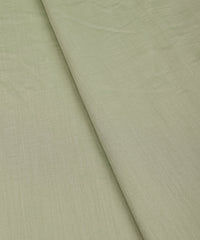 Olive Green Plain Dyed Semi Muslin Fabric