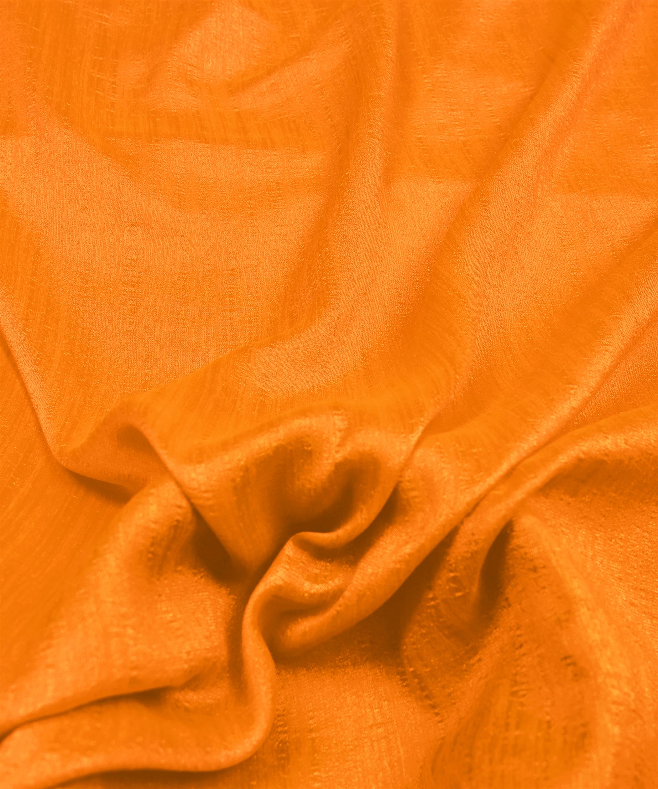 Gold Plain Dyed Semi Silk Fabric
