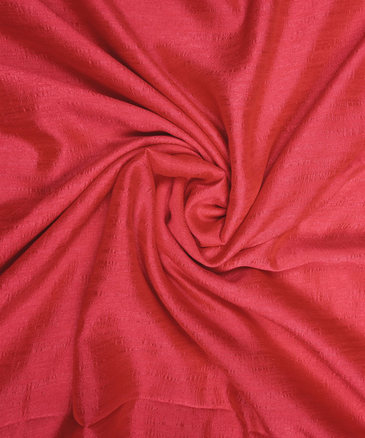 Hot Pink Plain Dyed Semi Silk Fabric