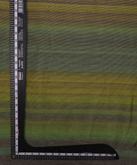 Green Shaded Chiffon Fabric