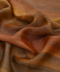 Orange Shaded Chiffon Fabric