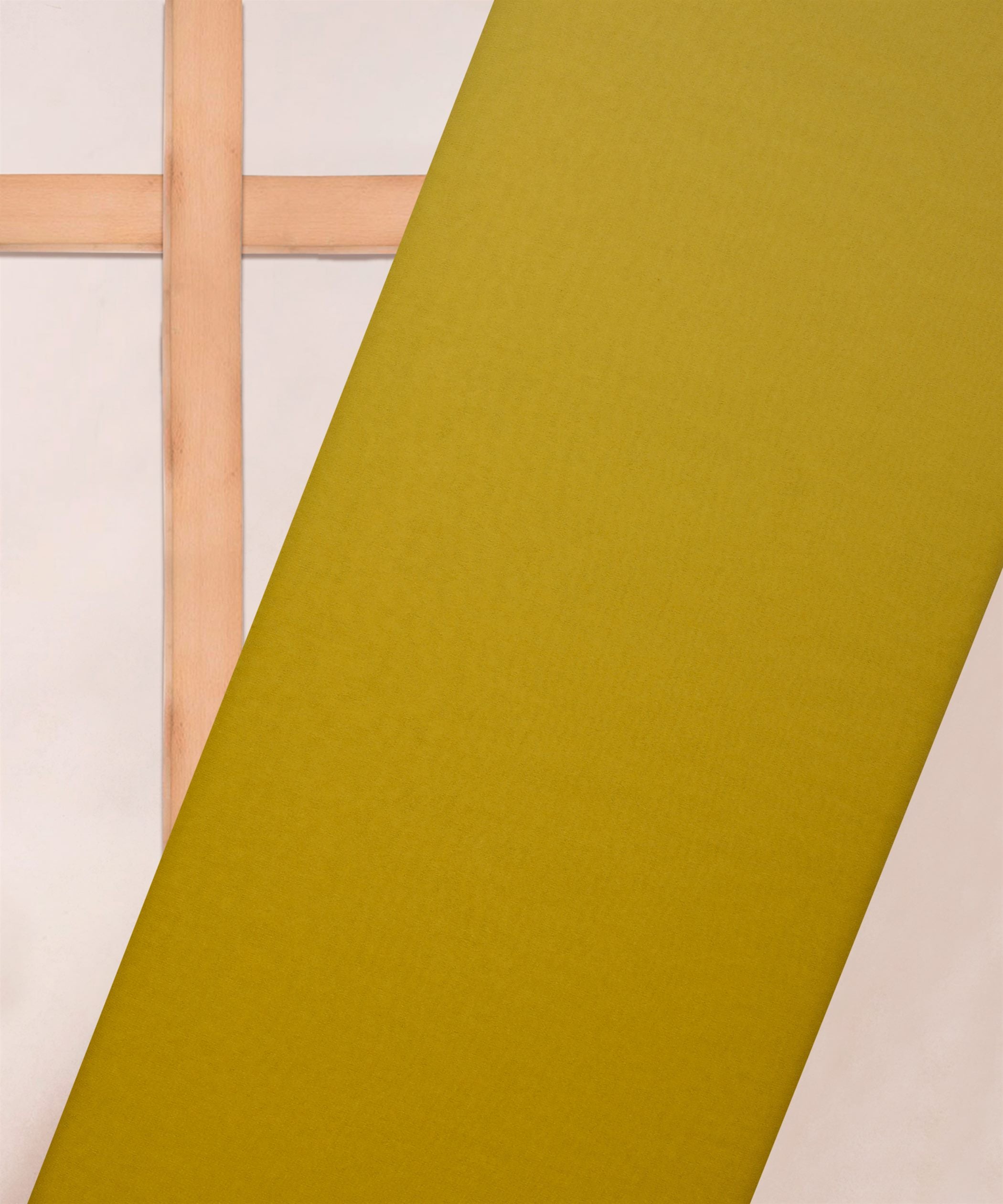 Olive Green Shaded Georgette Fabric