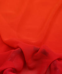 Hot Pink Shaded Georgette Fabric