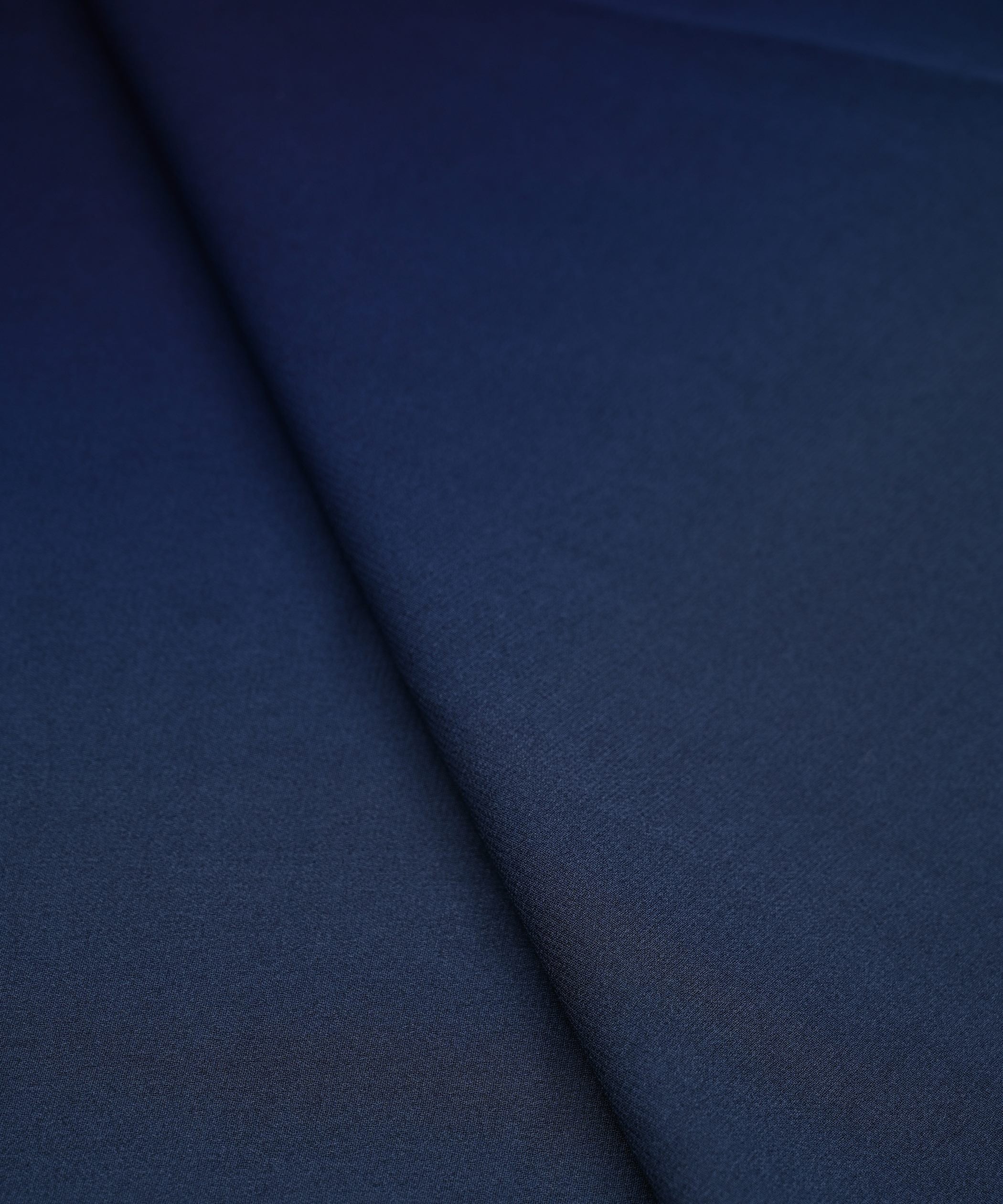 Navy Blue Shaded Georgette Fabric