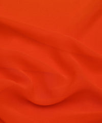 Orange Shaded Georgette Fabric