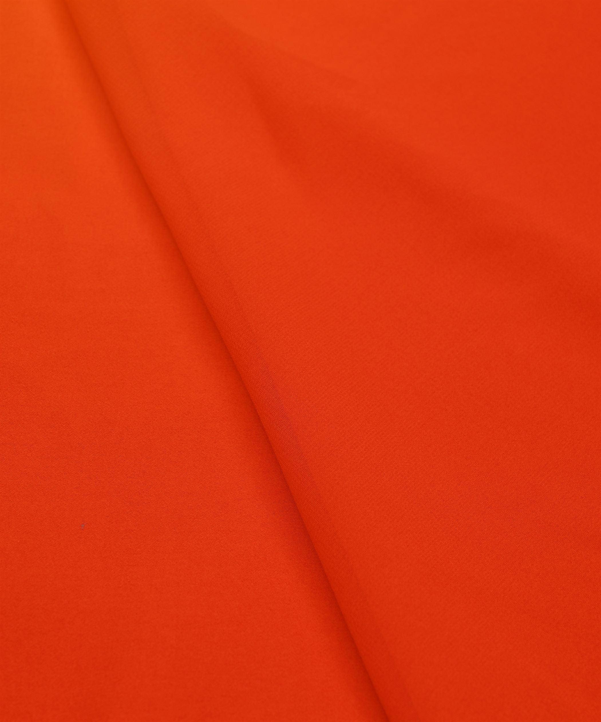 Orange Shaded Georgette Fabric