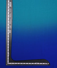 Royal Blue Shaded Georgette Fabric