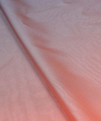 Black & Dusty Peach Plain Dyed Simmer Shaded Georgette Fabric