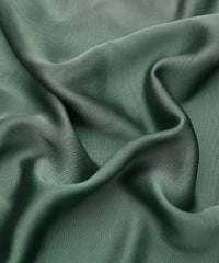 Green Plain Dyed Simmer Georgette Fabric