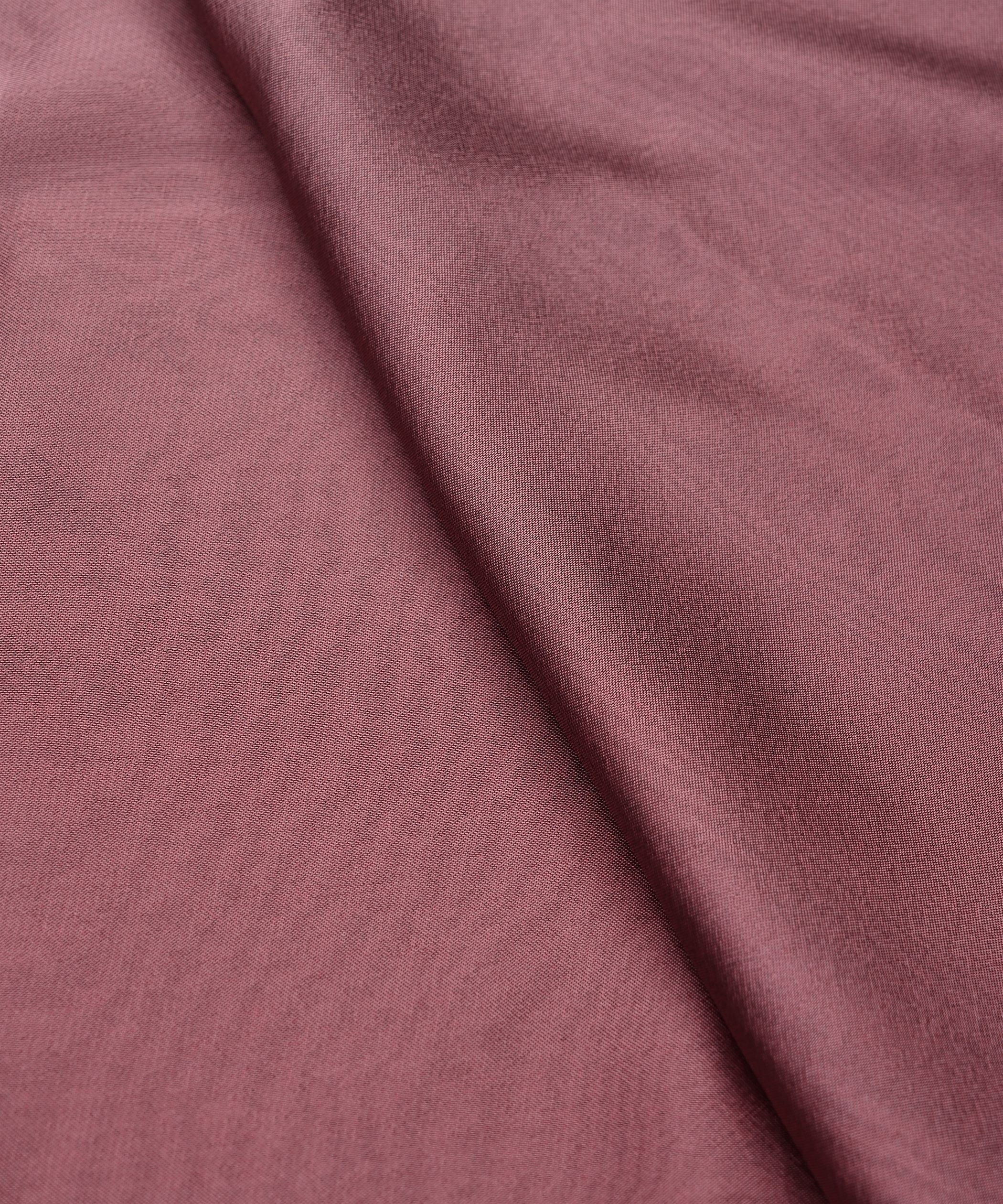 Onion Pink Plain Dyed Simmer Georgette Fabric