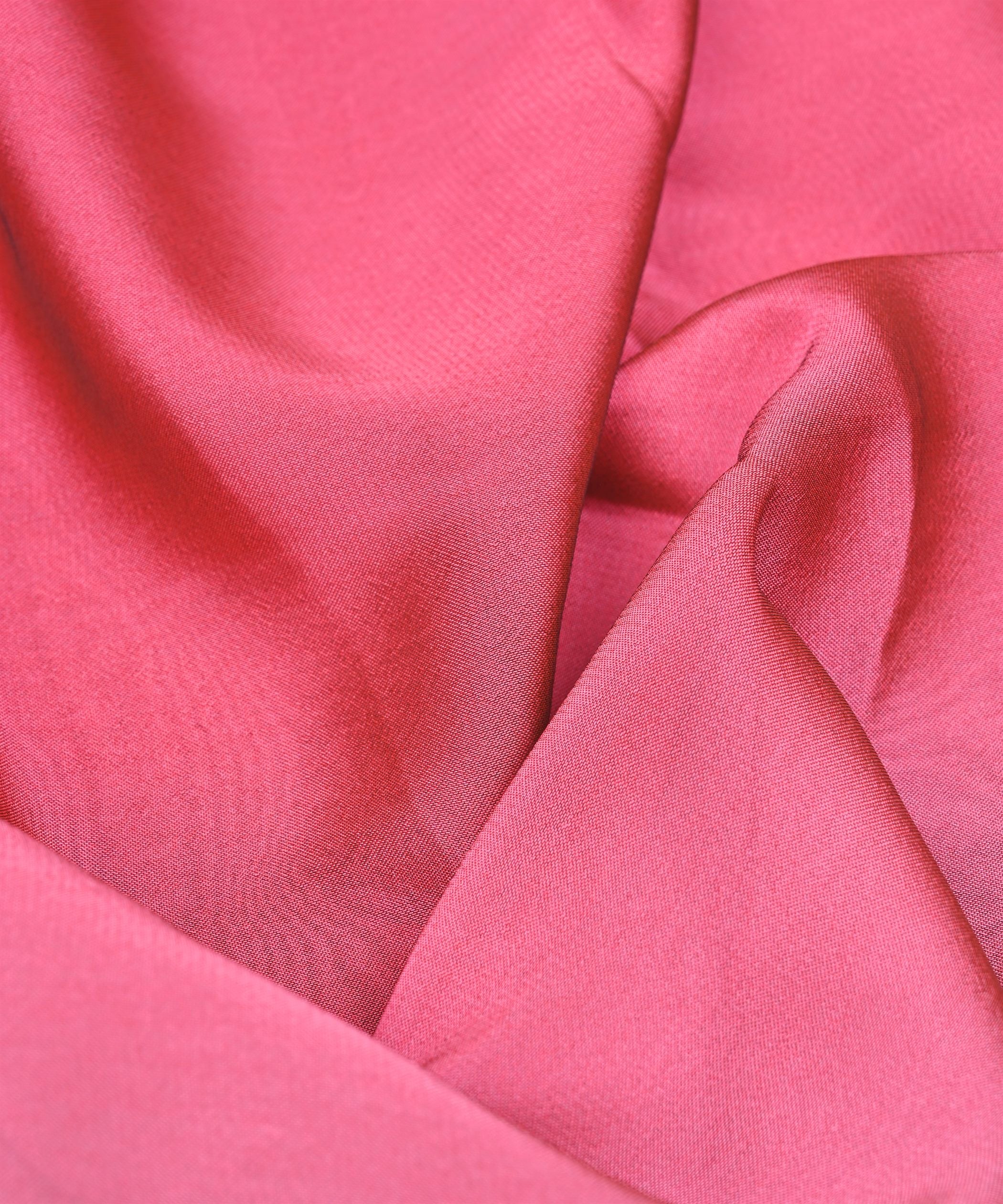 Pink  Plain Dyed Simmer Georgette Fabric