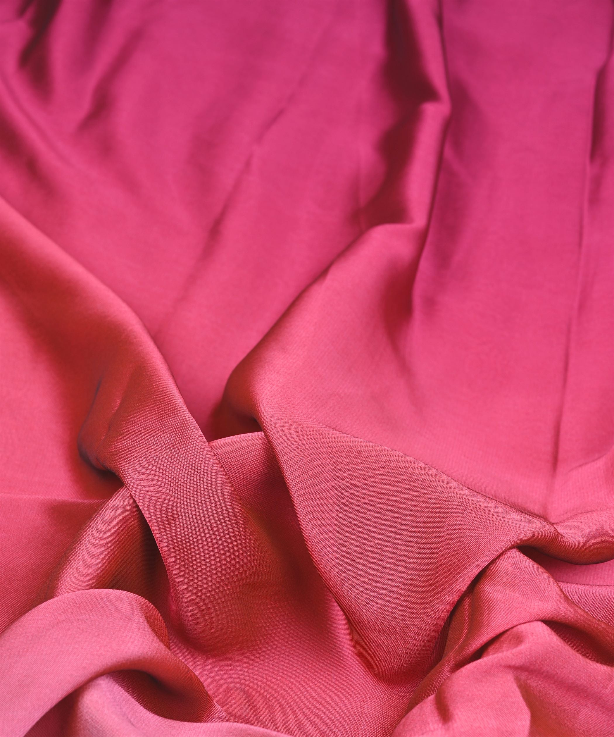 Pink  Plain Dyed Simmer Georgette Fabric