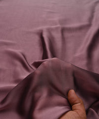 Purple Plain Dyed Simmer Georgette Fabric