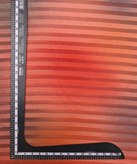 Light Red Spray Print Georgette Fabric with Patta