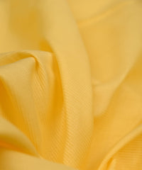 Yellow Plain Dyed Striped Cotton Fabric