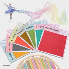 Semi Silk-Swatch Card