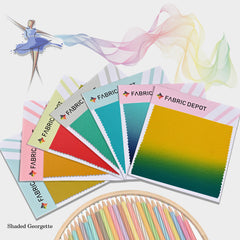 Shaded Georgette-Swatch Card
