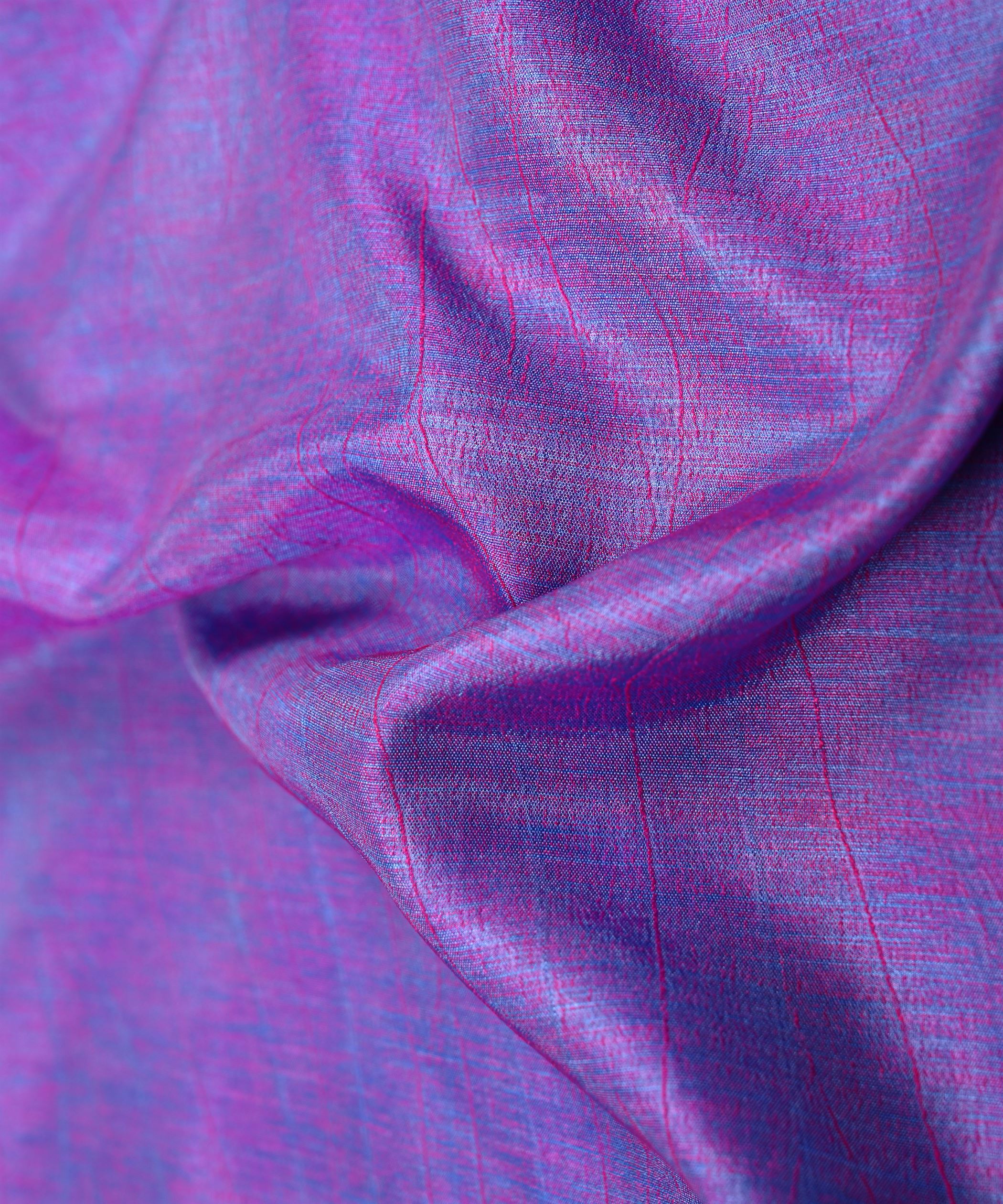 Lavander Textured Semi Silk Fabric