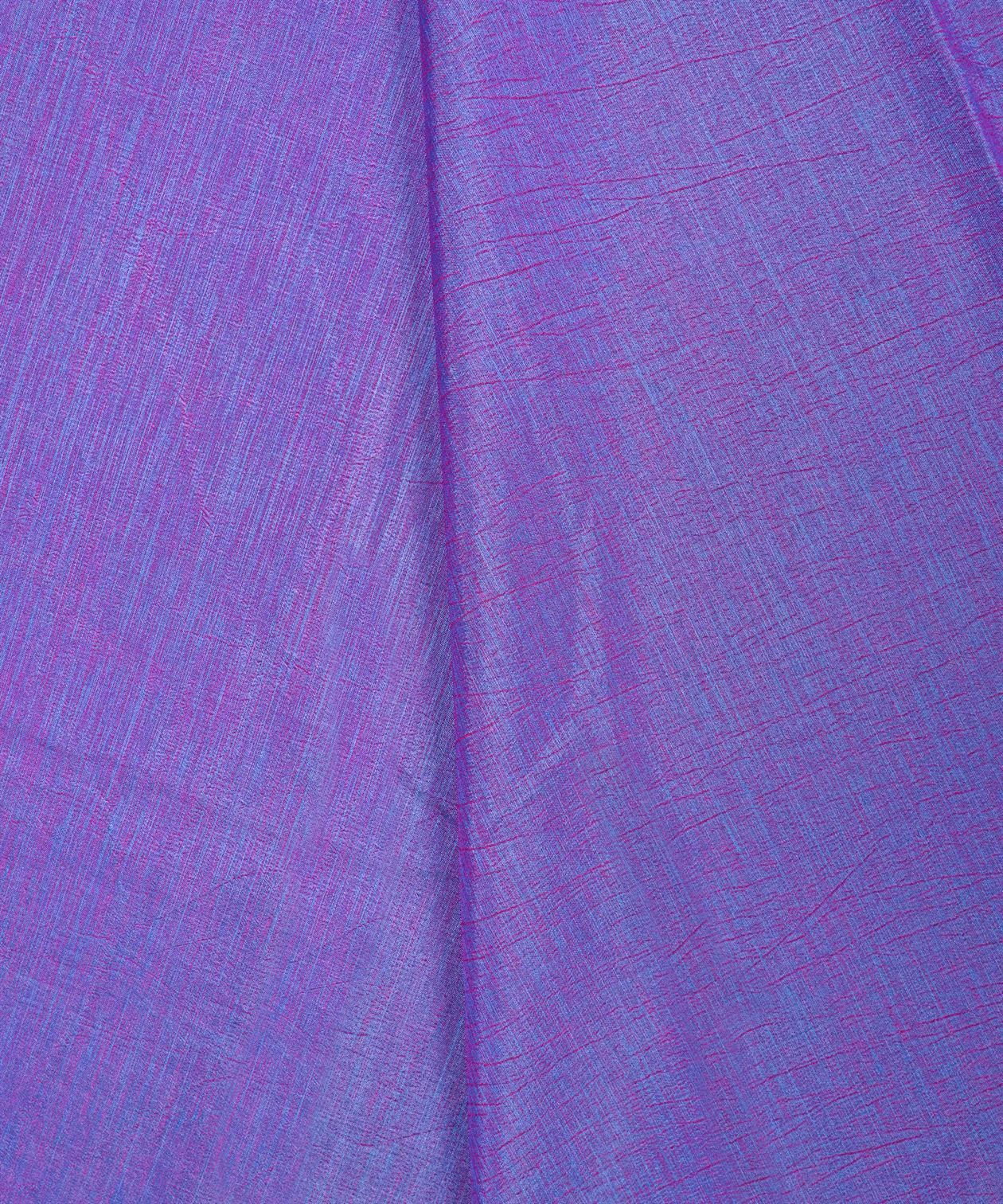 Lavander Textured Semi Silk Fabric