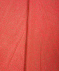 Peach Textured Semi Silk Fabric