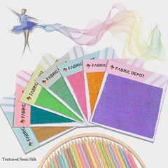 Textured Semi Silk- Swatch Card
