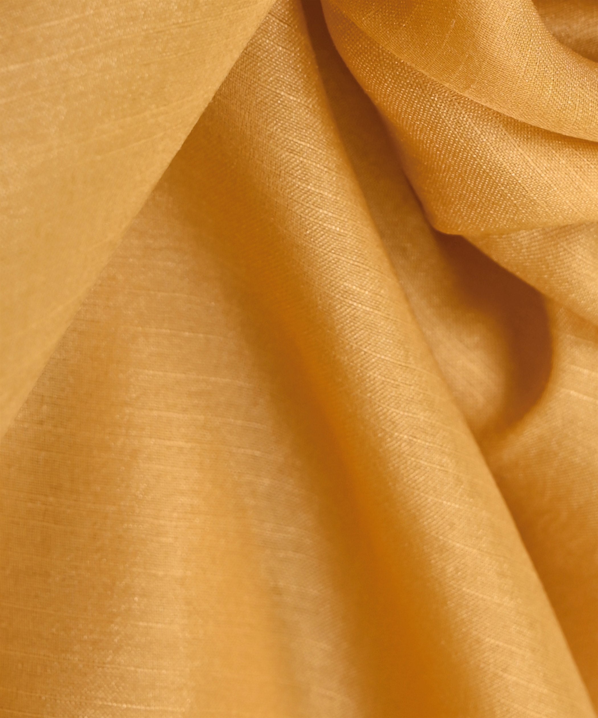 Biege Plain Dyed Tussar Silk Fabric