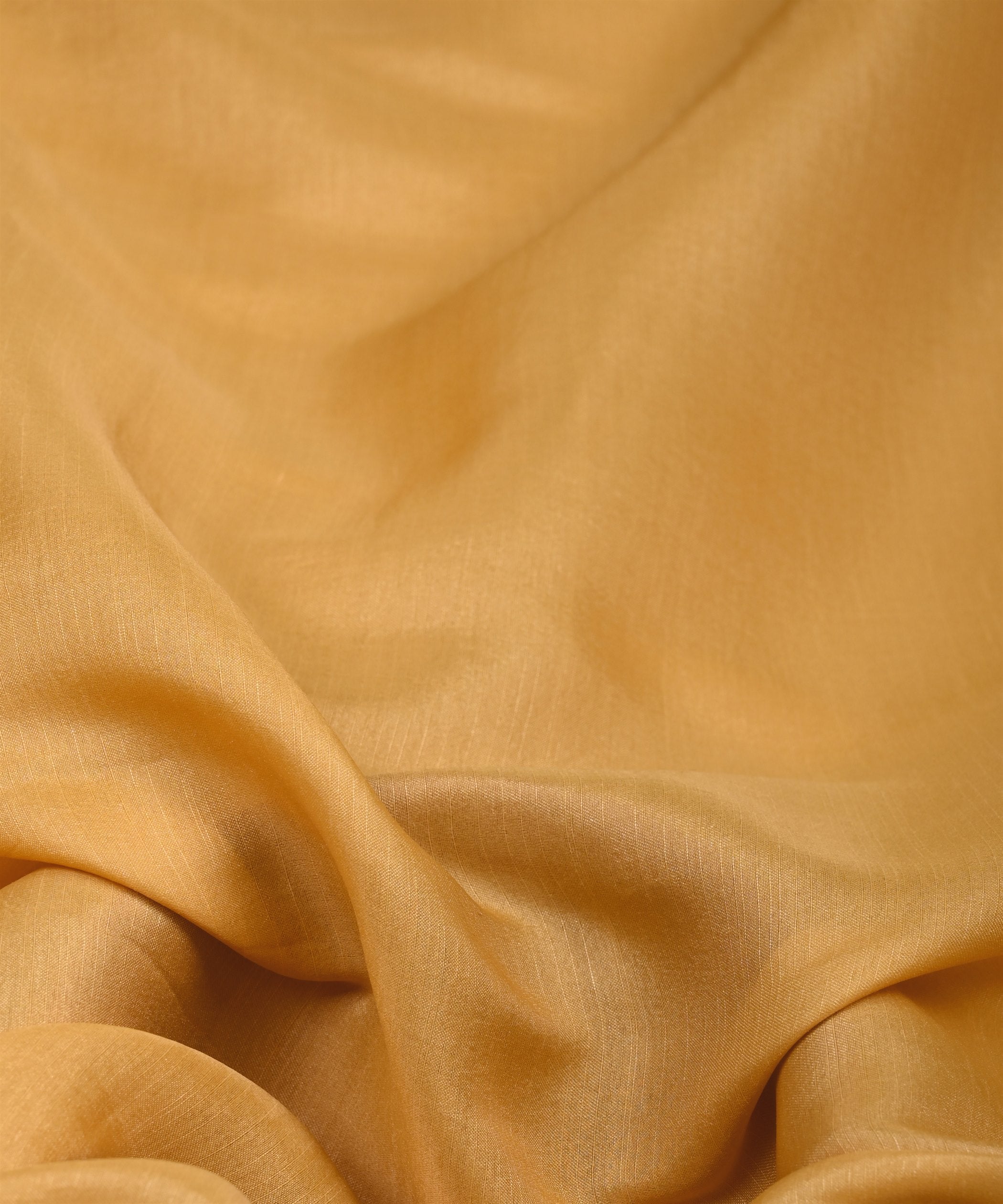 Biege Plain Dyed Tussar Silk Fabric