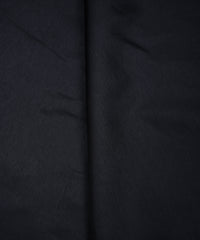 Black Plain Dyed Tussar Silk Fabric