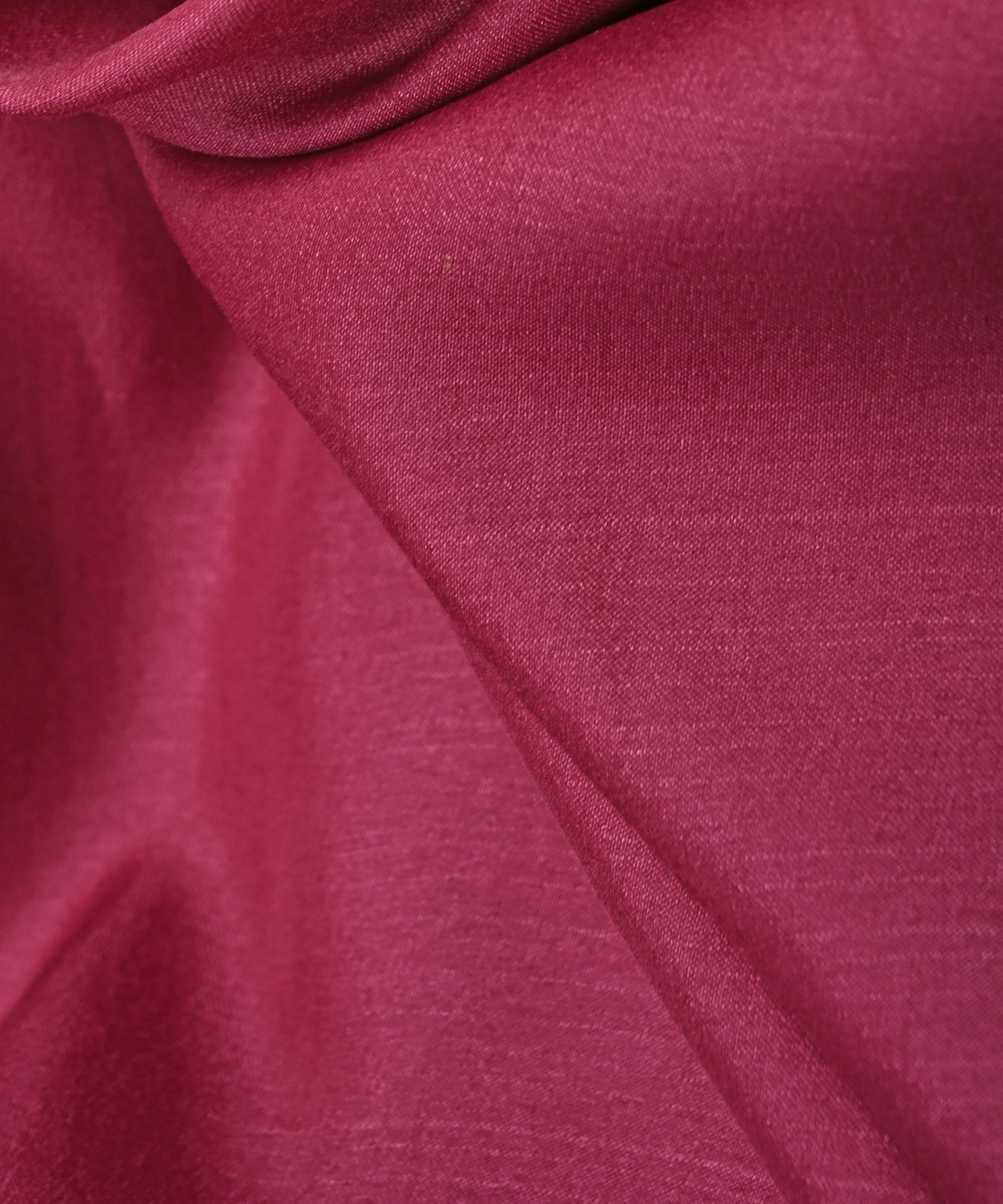 Dark Onion Plain Dyed Tussar Silk Fabric