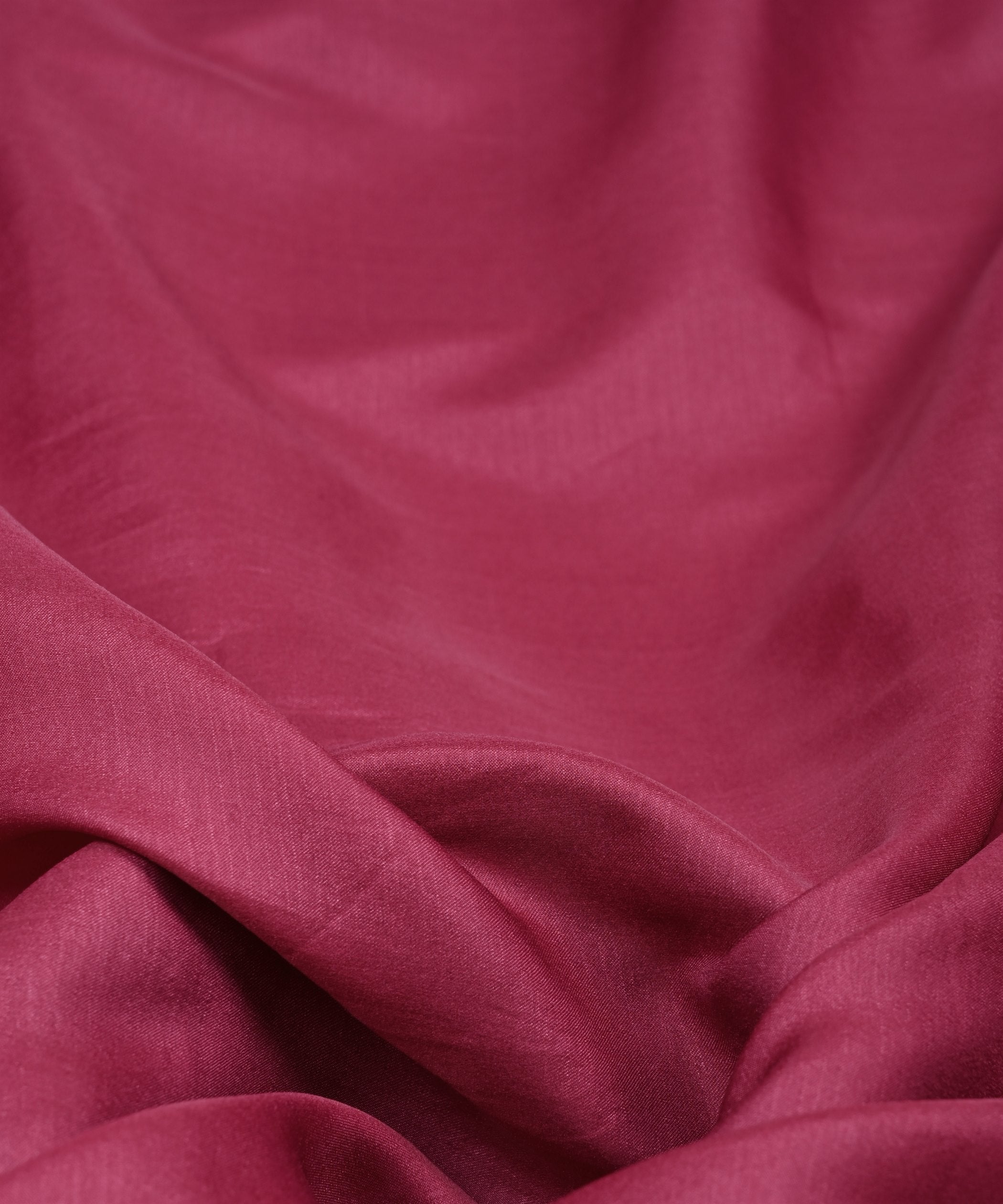 Dark Onion Plain Dyed Tussar Silk Fabric