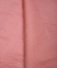 Light Onion Plain Dyed Tussar Silk Fabric