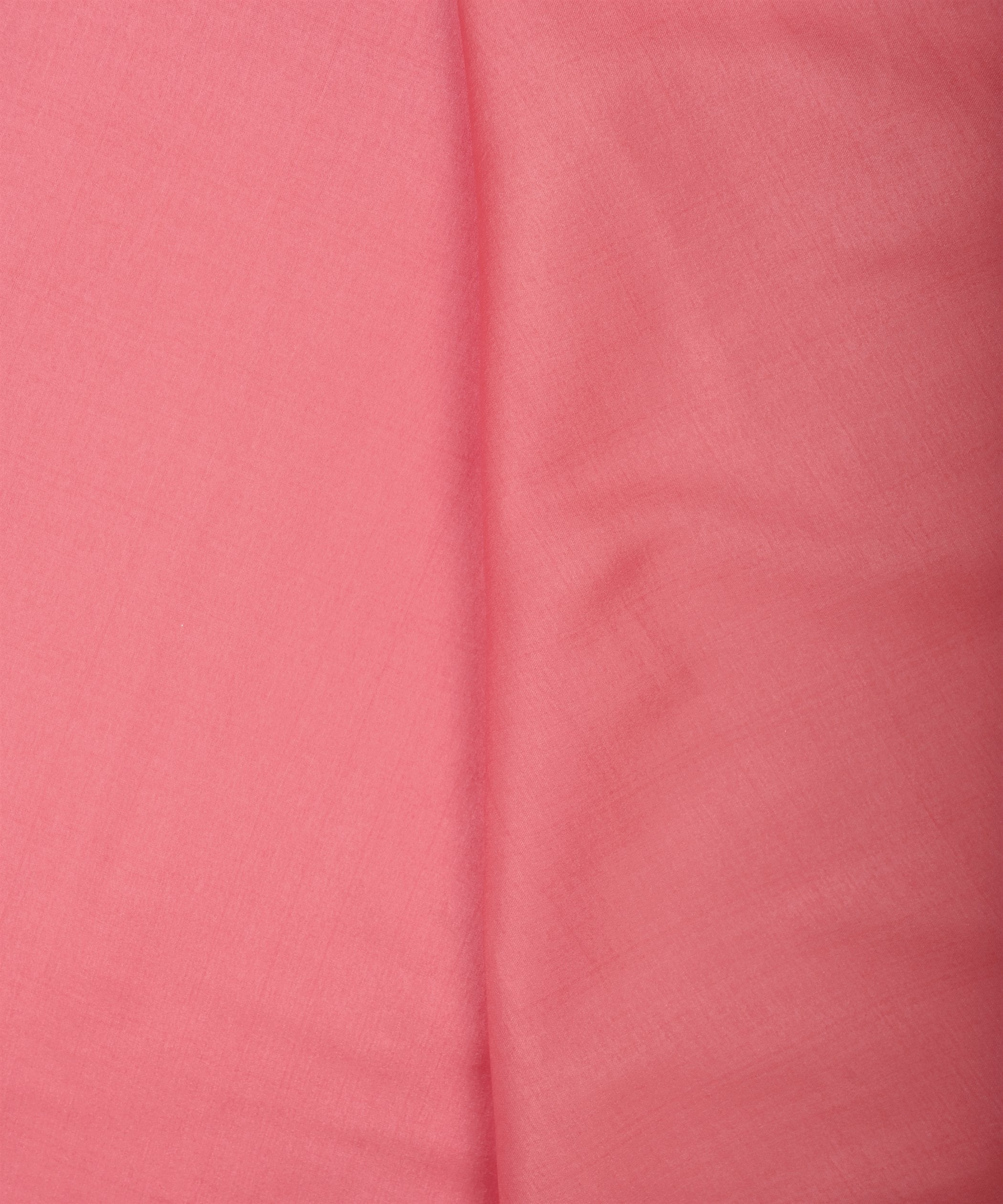Light Pink Plain Dyed Tussar Silk Fabric