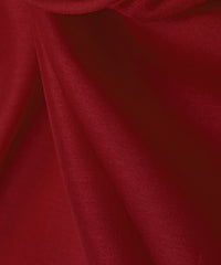 Maroon Plain Dyed Tussar Silk Fabric