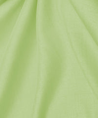 Pista Green Plain Dyed Tussar Silk Fabric