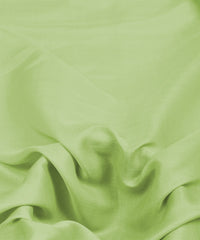 Pista Green Plain Dyed Tussar Silk Fabric