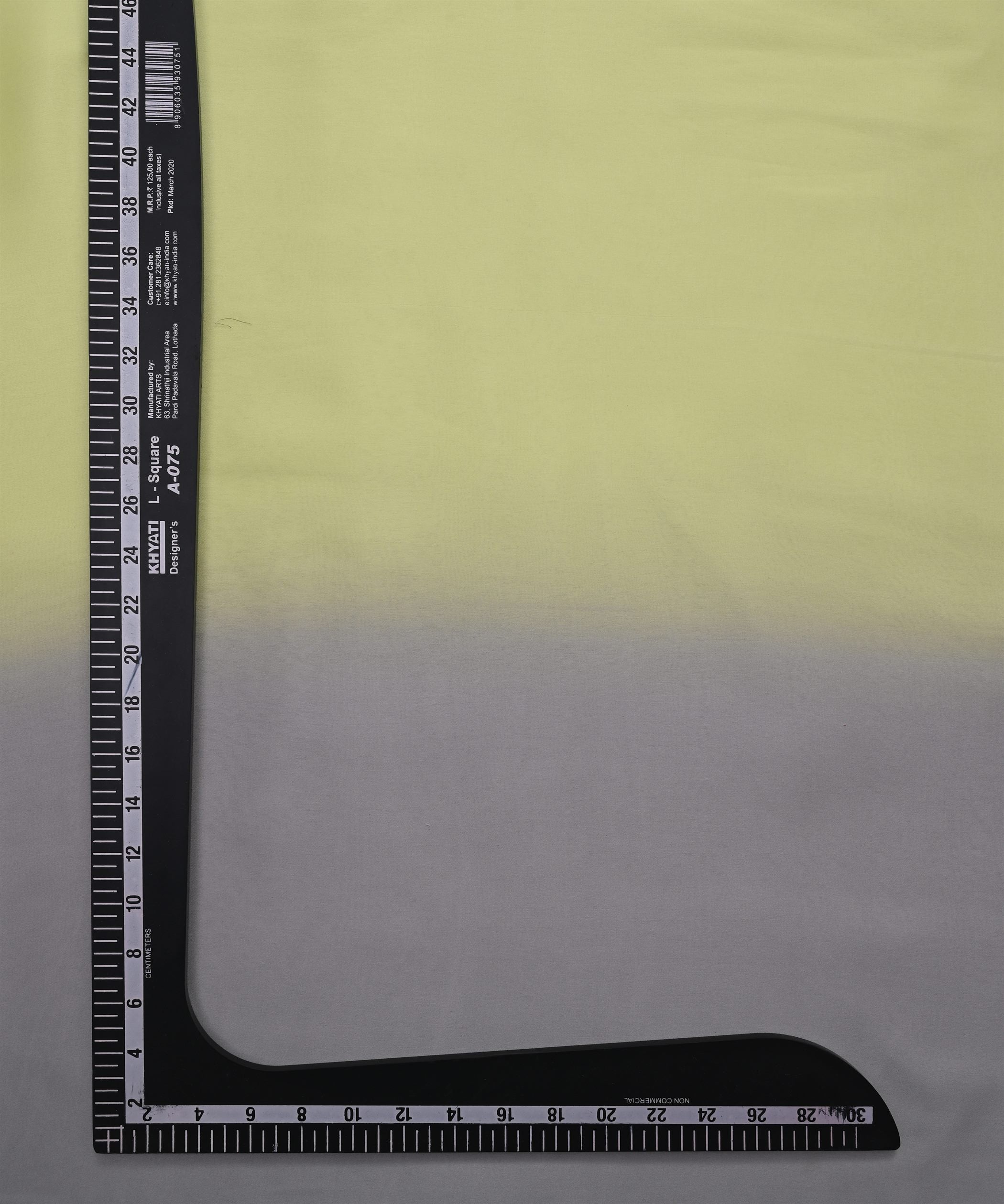 Grey-Pista Two Shaded Satin Georgette Fabric