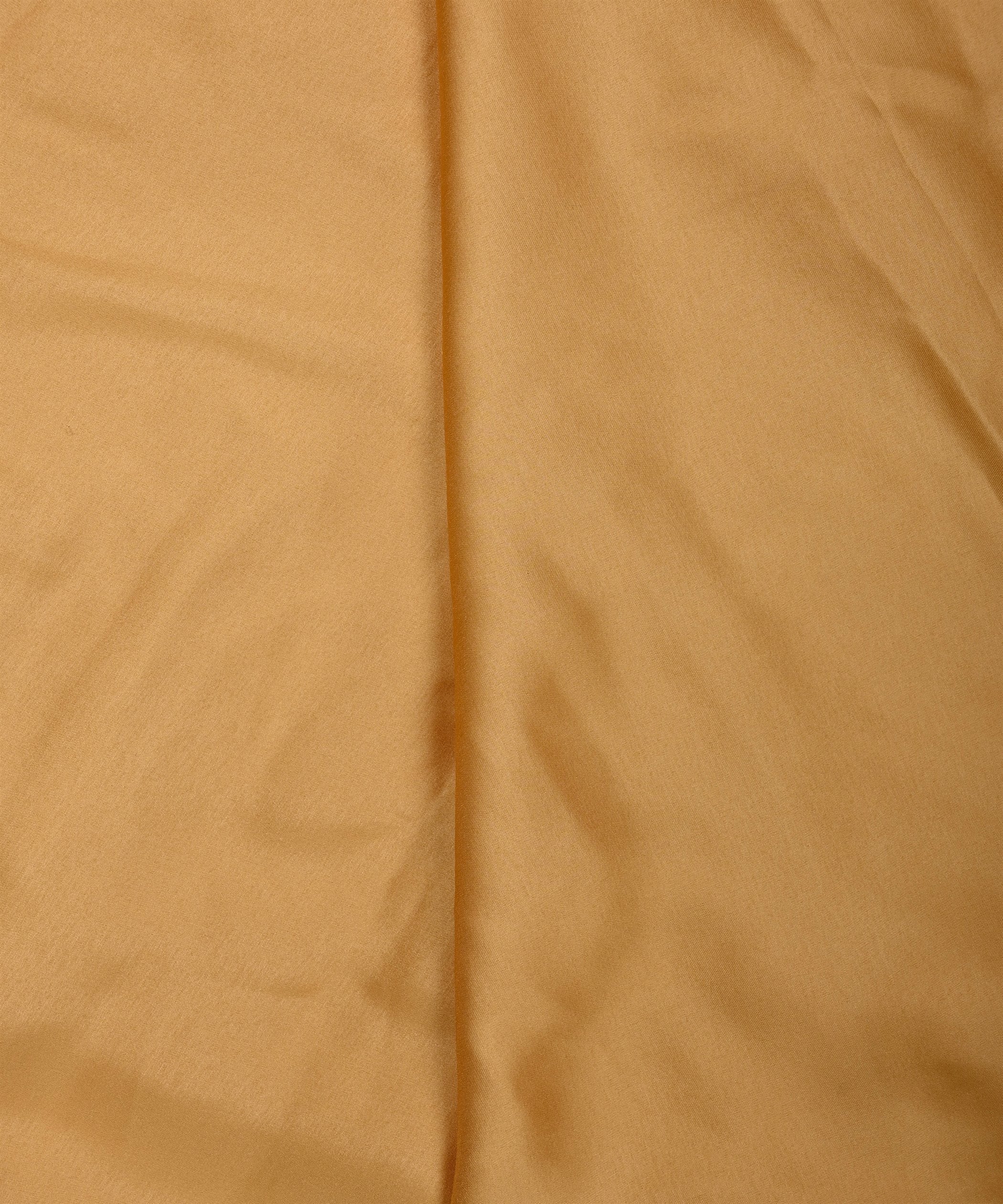 Biege Plain Dyed Two Tone Satin Silk Fabric