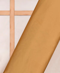 Biege Plain Dyed Two Tone Satin Silk Fabric