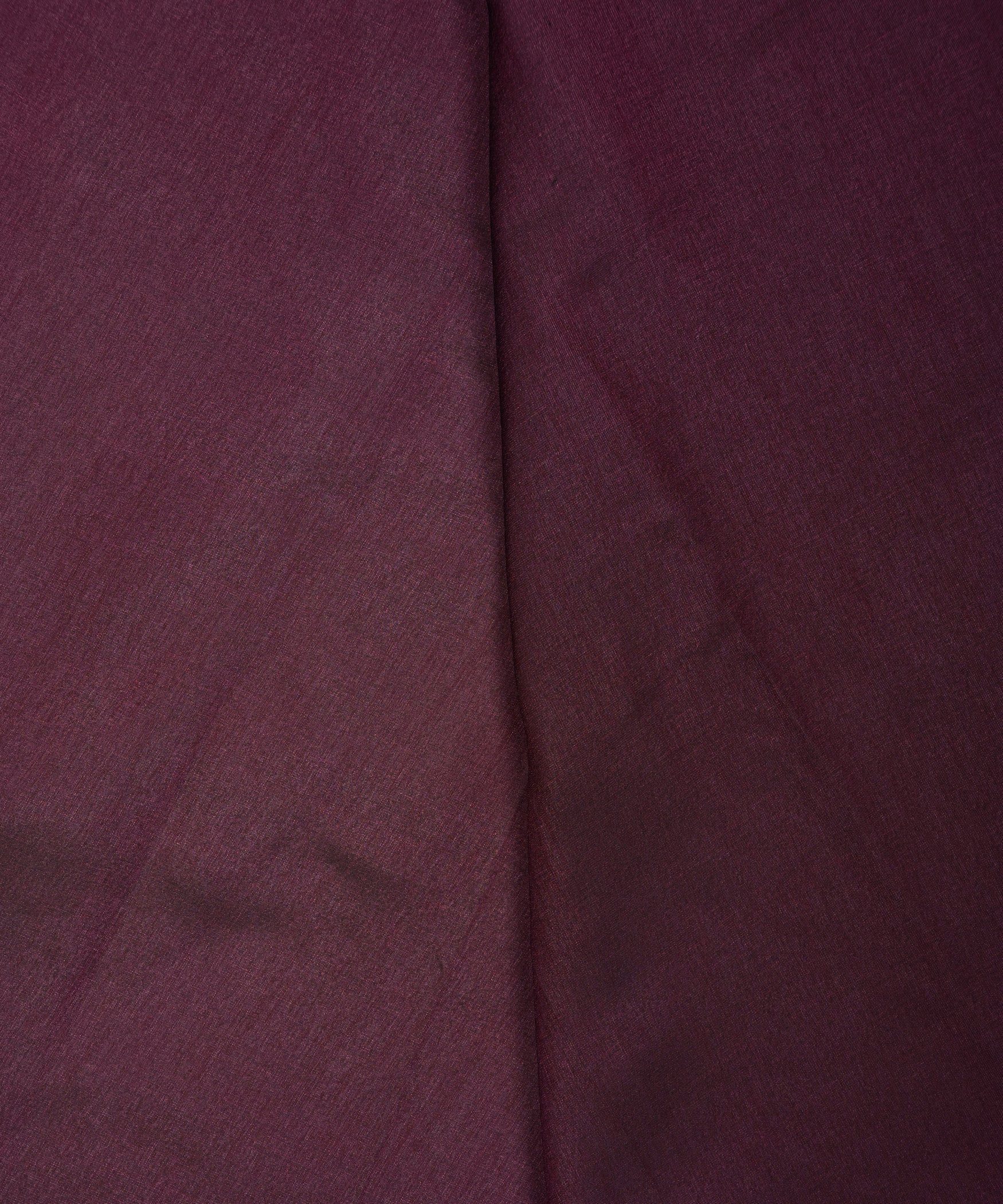 Dusty Onion Plain Dyed Two Tone Satin Silk Fabric