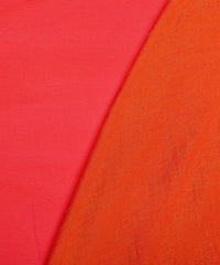 Glossy Pink Plain Dyed Two Tone Satin Silk Fabric