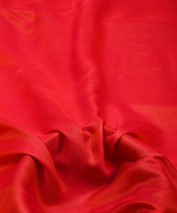 Reddish Pink Plain Dyed Two Tone Satin Silk Fabric